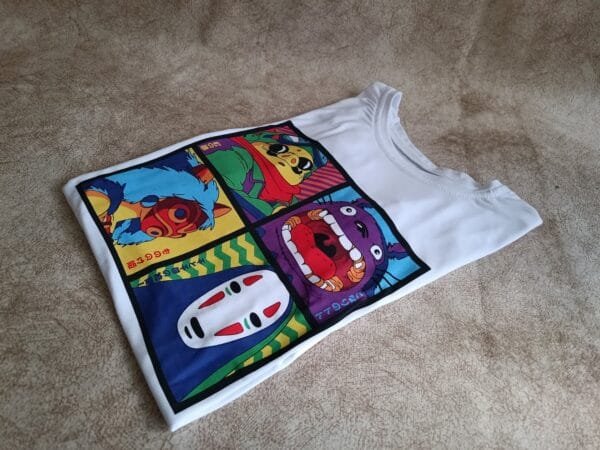 Camiseta Studio Ghibli Retro