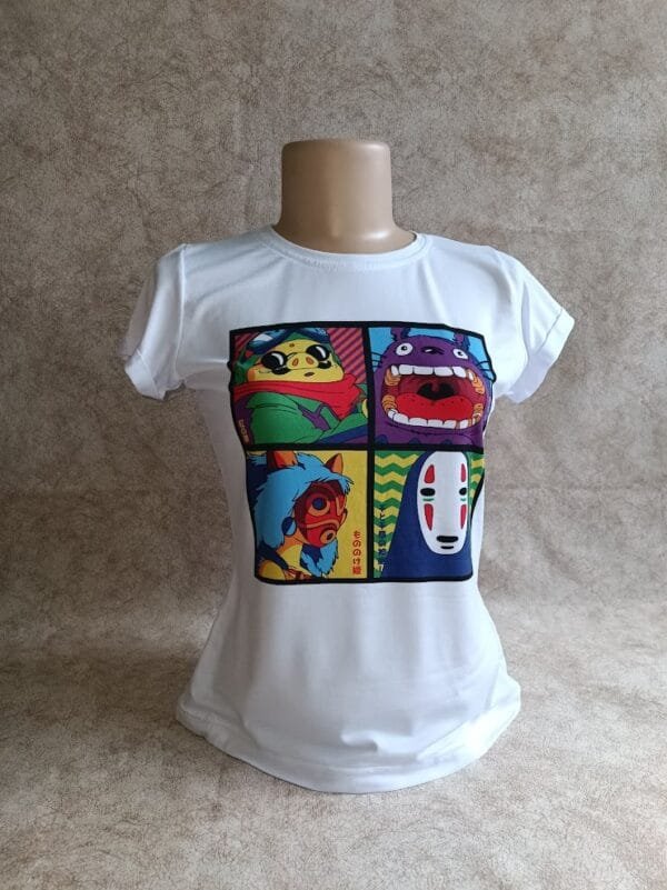 Camiseta Studio Ghibli Retro - Imagen 3