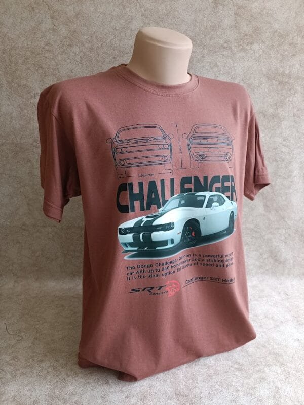 Camiseta Autos Challenger - Imagen 4