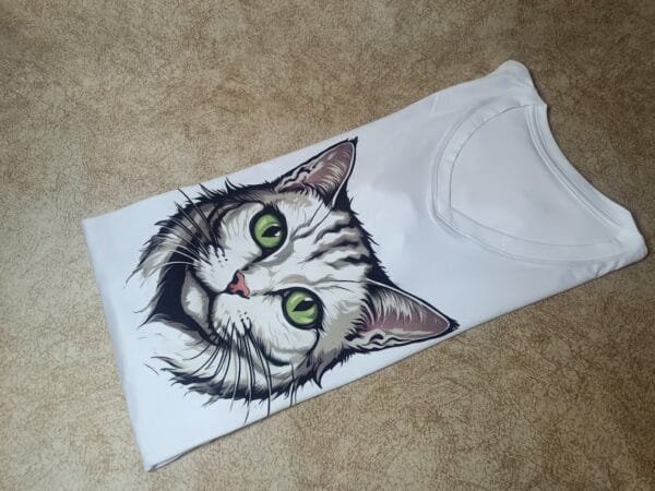 Camiseta Gato Dibujo