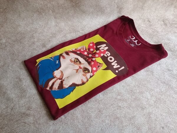 Camiseta Gato Meow