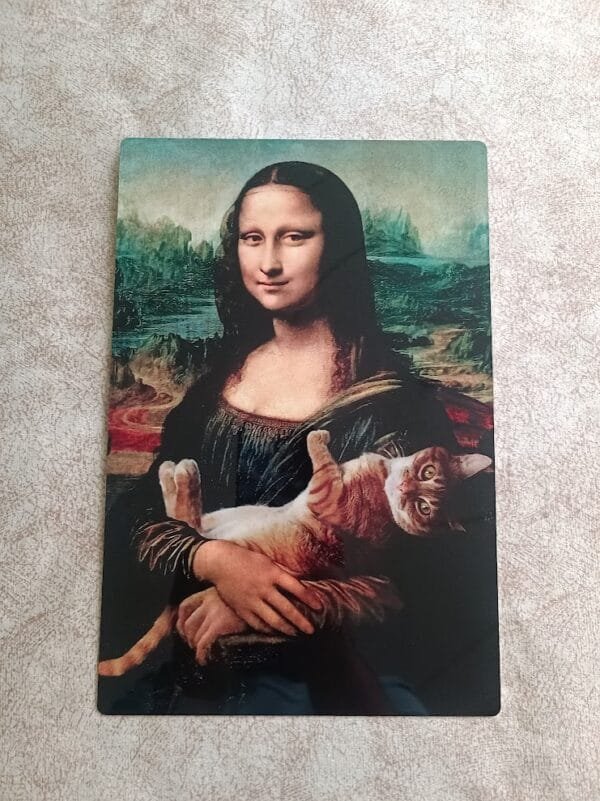 Poster Gato Mona Lisa - Imagen 2