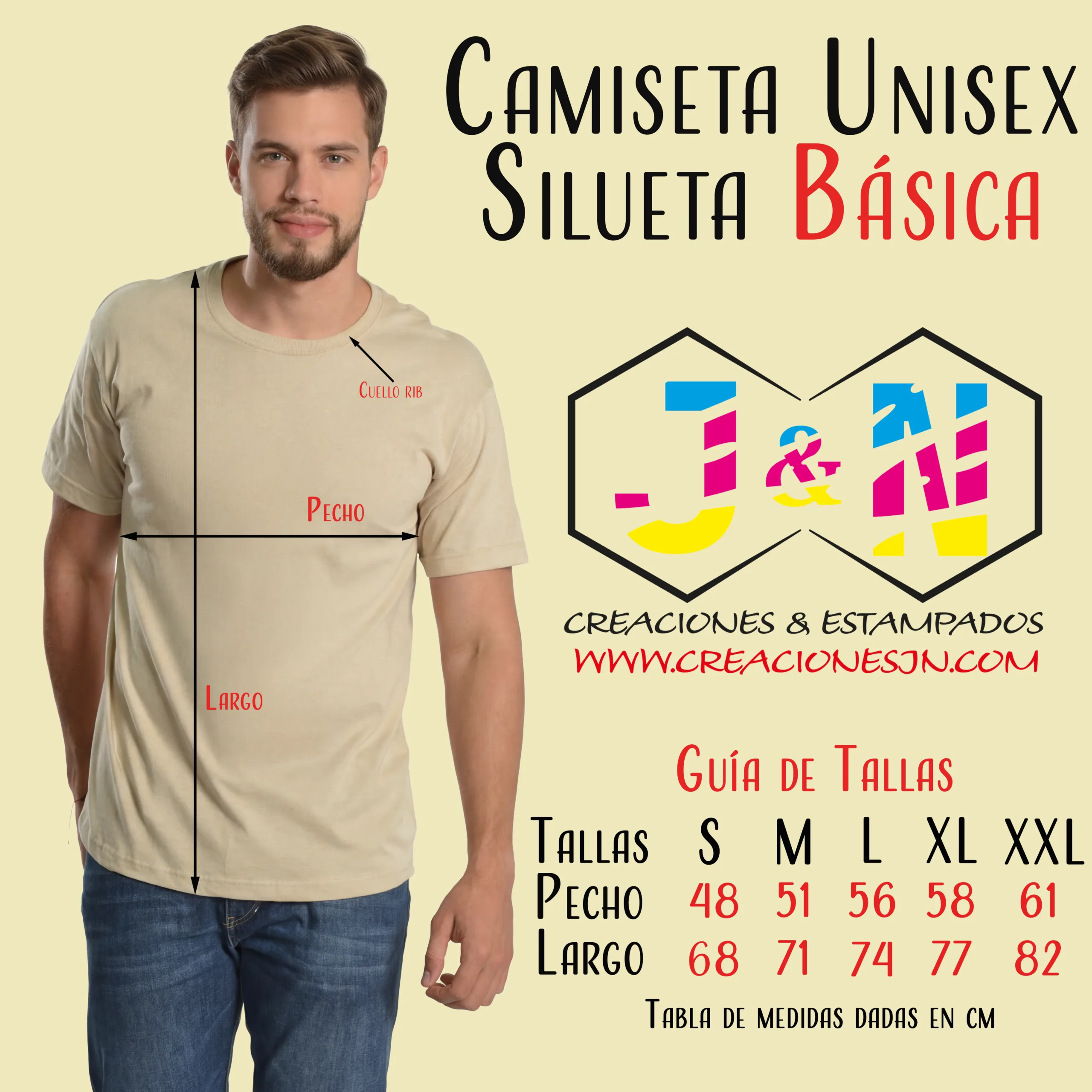 camiseta básica unisex 160 gramos