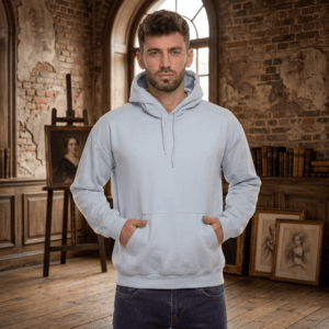 buzo unisex capucha algodón perchado